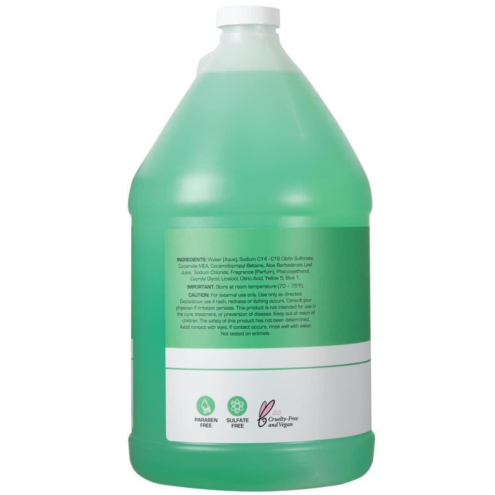 imageGinger Lily Farms Club amp Fitness Conditioning Liquid Hand Soap Refill 100 Vegan amp CrueltyFree Citrus Scent 1 Gallon 128 fl ozAloe Vera
