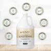 Ginger Lily Farms Club & Fitness Citrus Moisturizing Conditioner, 100% Vegan, Paraben, Sulfate, Phosphate, Gluten & Cruelty-Free, 1 Gallon (Pack of 4 )(Fragrance Free)