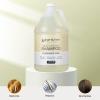 Ginger Lily Farms Club & Fitness Moisturizing Shampoo for All Hair Types, 100% Vegan & Cruelty-Free, Citrus Scent, 1 Gallon (128 fl oz) Refill(Fragrance Free)