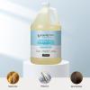 Ginger Lily Farms Club & Fitness Moisturizing Shampoo for All Hair Types, 100% Vegan & Cruelty-Free, Citrus Scent, 1 Gallon (128 fl oz) Refill(Rain Water)