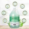 Ginger Lily Farms Club & Fitness Nourishing Body Wash, 100% Vegan & Cruelty-Free, Citrus Scent, 1 Gallon Refill (Pack of 4)(Aloe Vera)