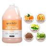 Ginger Lily Farms Club & Fitness Nourishing Body Wash, 100% Vegan & Cruelty-Free, Citrus Scent, 1 Gallon Refill (Pack of 4)(Citrus)