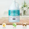 Ginger Lily Farms Club & Fitness Soothing Butter Lotion for Dry Skin, 100% Vegan & Cruelty-Free, Citrus Scent, 1 Gallon (128 fl oz) Refill(Ocean Breeze)