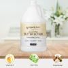 Ginger Lily Farms Club & Fitness Soothing Butter Lotion for Dry Skin, 100% Vegan & Cruelty-Free, Citrus Scent, 1 Gallon (128 fl oz) Refill(Unscented)