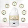 Ginger Lily Farms Club & Fitness Soothing Butter Lotion for Dry Skin, 100% Vegan & Cruelty-Free, Citrus Scent, 1 Gallon (128 fl oz) Refill(Unscented)
