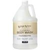 Ginger Lily Farms Club & Fitness Nourishing Body Wash, 100% Vegan & Cruelty-Free, Citrus Scent, 1 Gallon Refill (Pack of 4)(Fragrance Free)