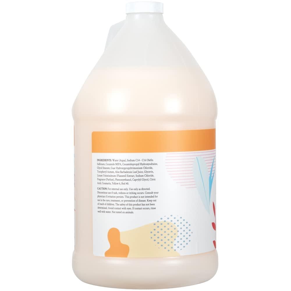 imageGinger Lily Farms Botanicals Conditioning Liquid Hand Soap Refill 100 Vegan amp CrueltyFree Vanilla Sugar Bliss Scent 1 Gallon Pack of 4Coco Mango