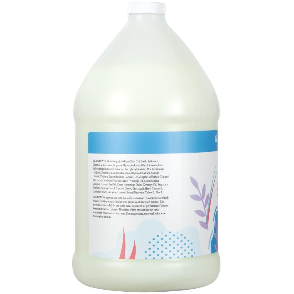 imageGinger Lily Farms Botanicals Conditioning Liquid Hand Soap Refill 100 Vegan amp CrueltyFree Vanilla Sugar Bliss Scent 1 Gallon Pack of 4Island Tranquility
