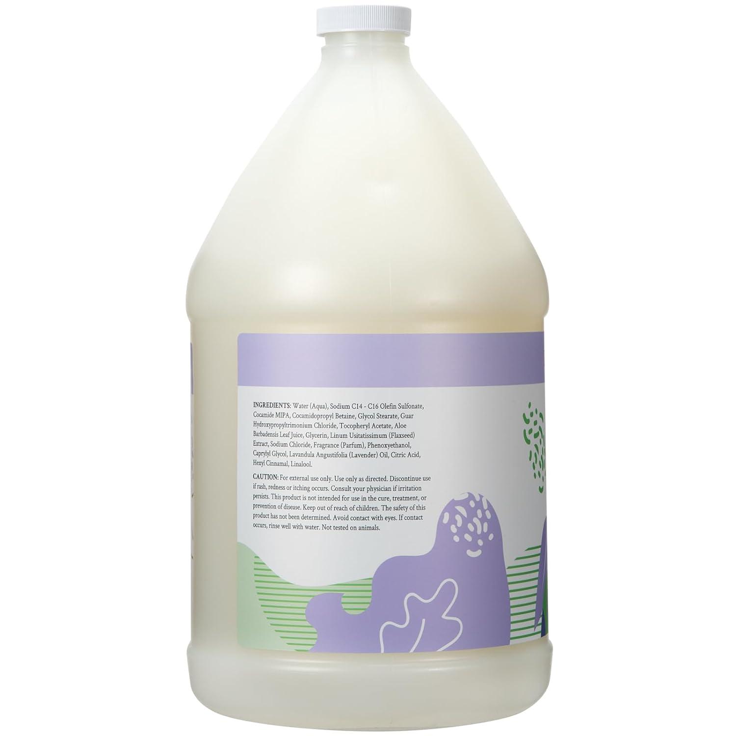 imageGinger Lily Farms Botanicals Conditioning Liquid Hand Soap Refill 100 Vegan amp CrueltyFree Vanilla Sugar Bliss Scent 1 Gallon Pack of 4Lavender Chamomile