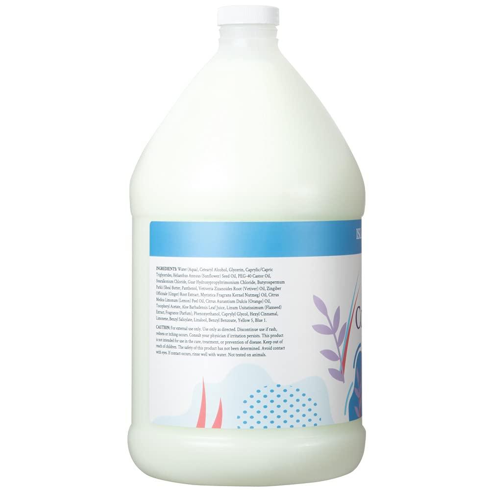 imageGinger Lily Farms Botanicals Moisturizing Conditioner for Dry Hair 100 Vegan amp CrueltyFree Vanilla Sugar Bliss Scent 1 Gallon Pack of 4Island Tranquility