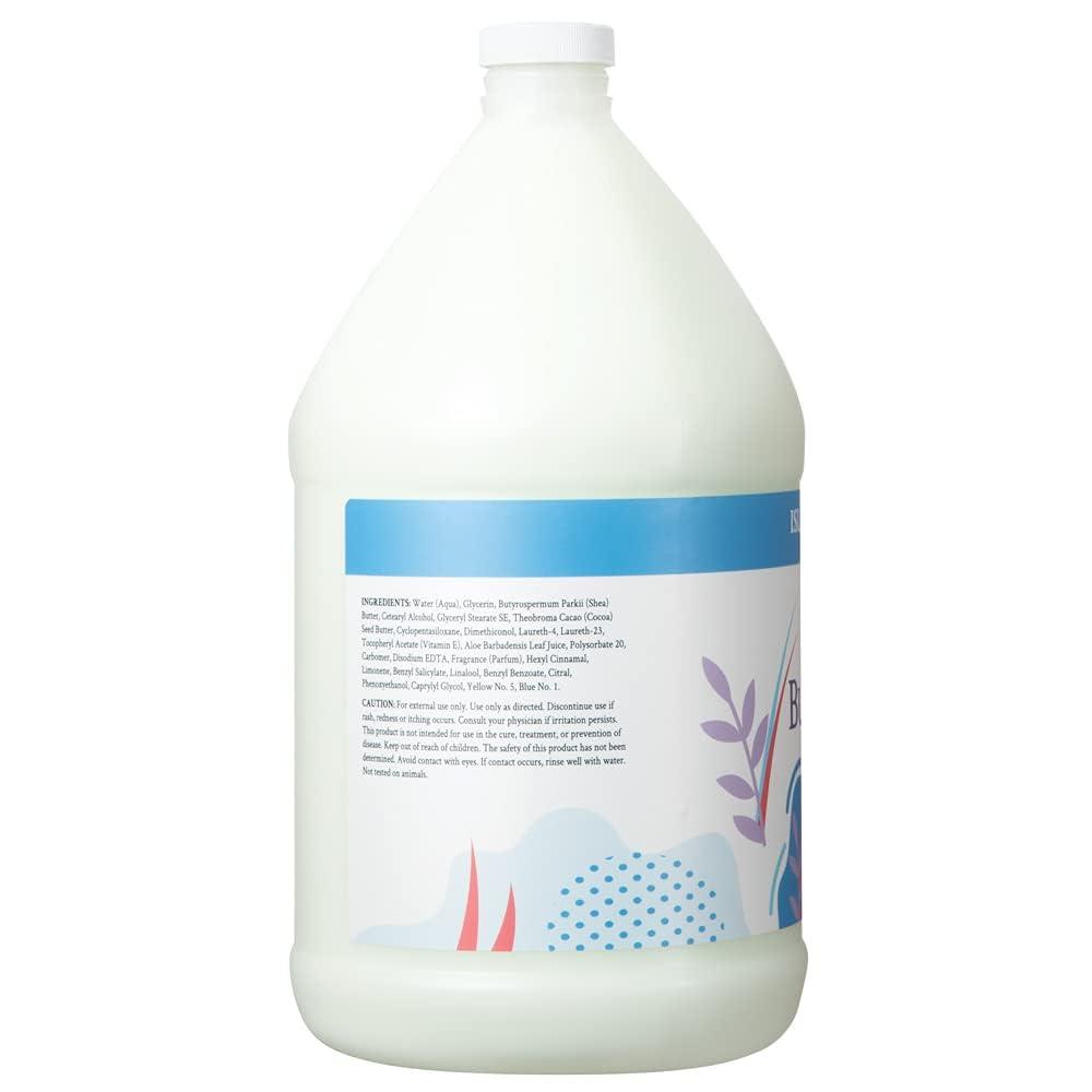 imageGinger Lily Farms Botanicals Soothing Butter Lotion for Dry Skin 100 Vegan amp CrueltyFree Vanilla Sugar Bliss Scent 1 Gallon 128 fl oz RefillIsland Tranquility