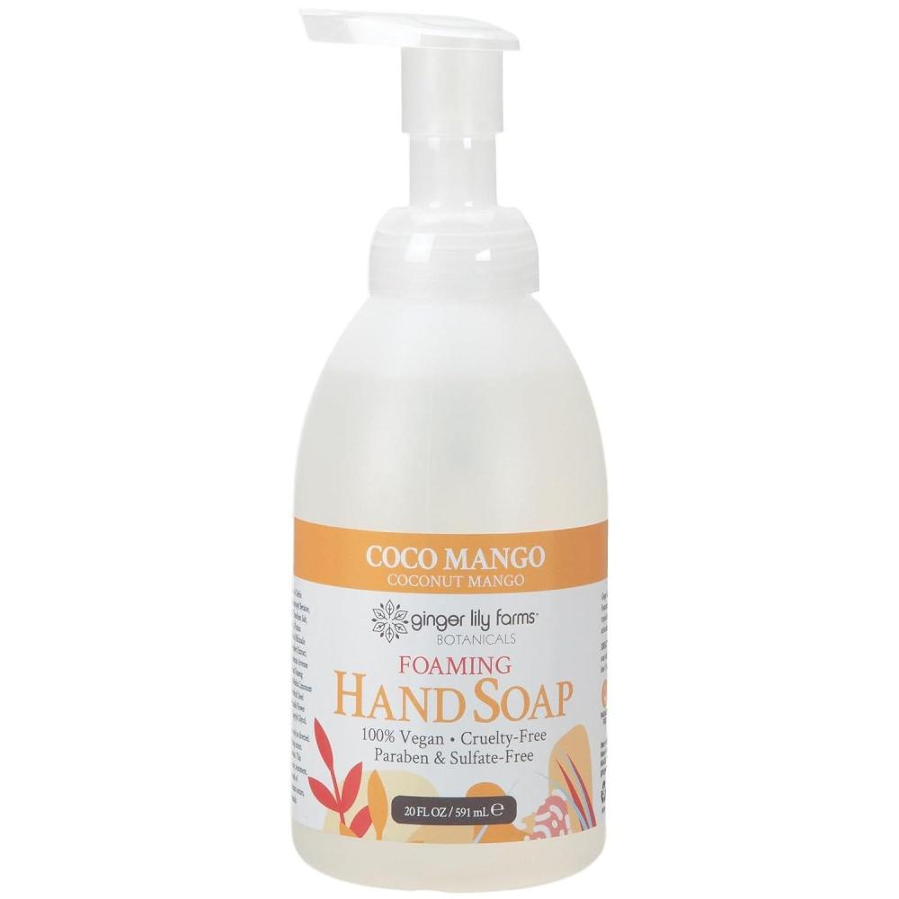 imageGinger Lily Farms Botanicals AllPurpose Foaming Hand Soap Refill 100 Vegan amp CrueltyFree Vanilla Sugar Bliss Scent 20 Fl Oz Pack of 1Coco Mango