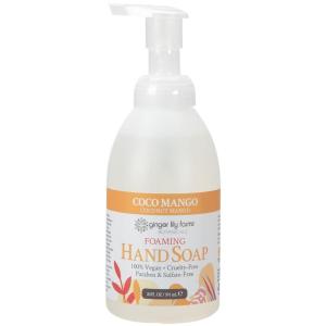 Ginger Lily Farms Botanicals All-Purpose Foaming Hand Soap Refill, 100% Vegan & Cruelty-Free, Vanilla Sugar Bliss Scent, 20 Fl Oz (Pack of 1)(Coco Mango)