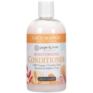 Ginger Lily Farms Botanicals Moisturizing Conditioner for Dry Hair, 100% Vegan & Cruelty-Free, Vanilla Sugar Bliss Scent, 1 Gallon (Pack of 4)(Coco Mango)
