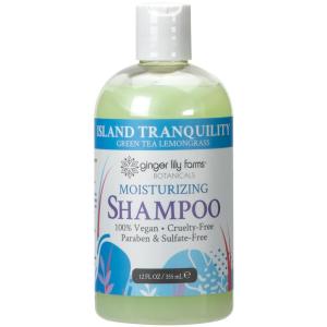 Ginger Lily Farms Botanicals Moisturizing Shampoo for All Hair Types, 100% Vegan & Cruelty-Free, Vanilla Sugar Bliss, 1 Gallon (128 fl oz) Refill(Island Tranquility)