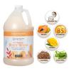 Ginger Lily Farms Botanicals Nourishing Body Wash, Eucalyptus Tranquility, 100% Vegan & Cruelty-Free, 1 Gallon (Pack of 4)(Coco Mango)