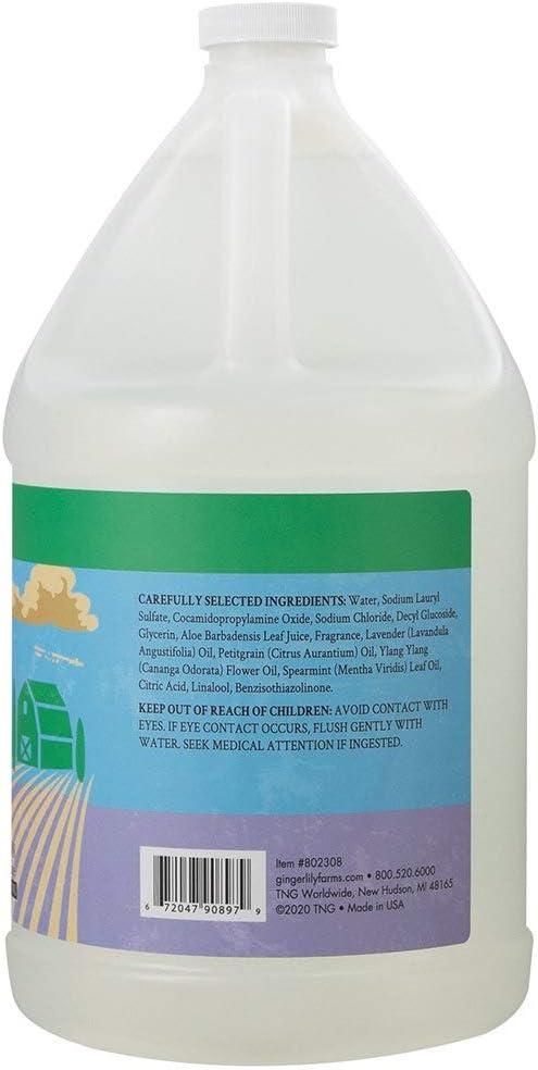imageGinger Lily Farms Botanicals PlantBased Liquid Dish Soap Concentrated Formula with Max Grease Cleaning Power CrueltyFree FragranceFree 24 Fl OzBasil