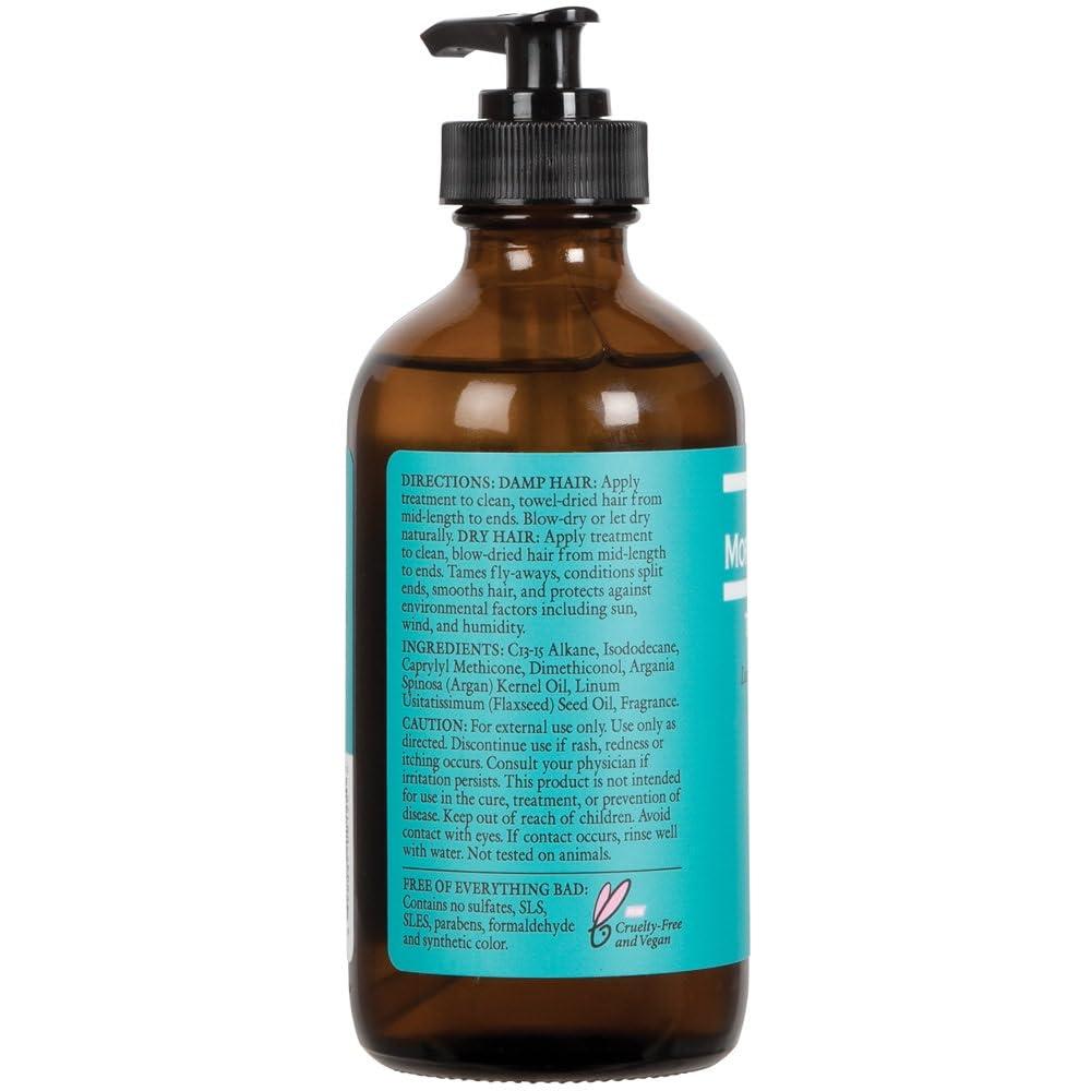imageGinger Lily Farms Salon Formula 100 Pure Morocco Argan Oil Treatment for All Hair Types 100 Vegan amp CrueltyFree 8 fl oz