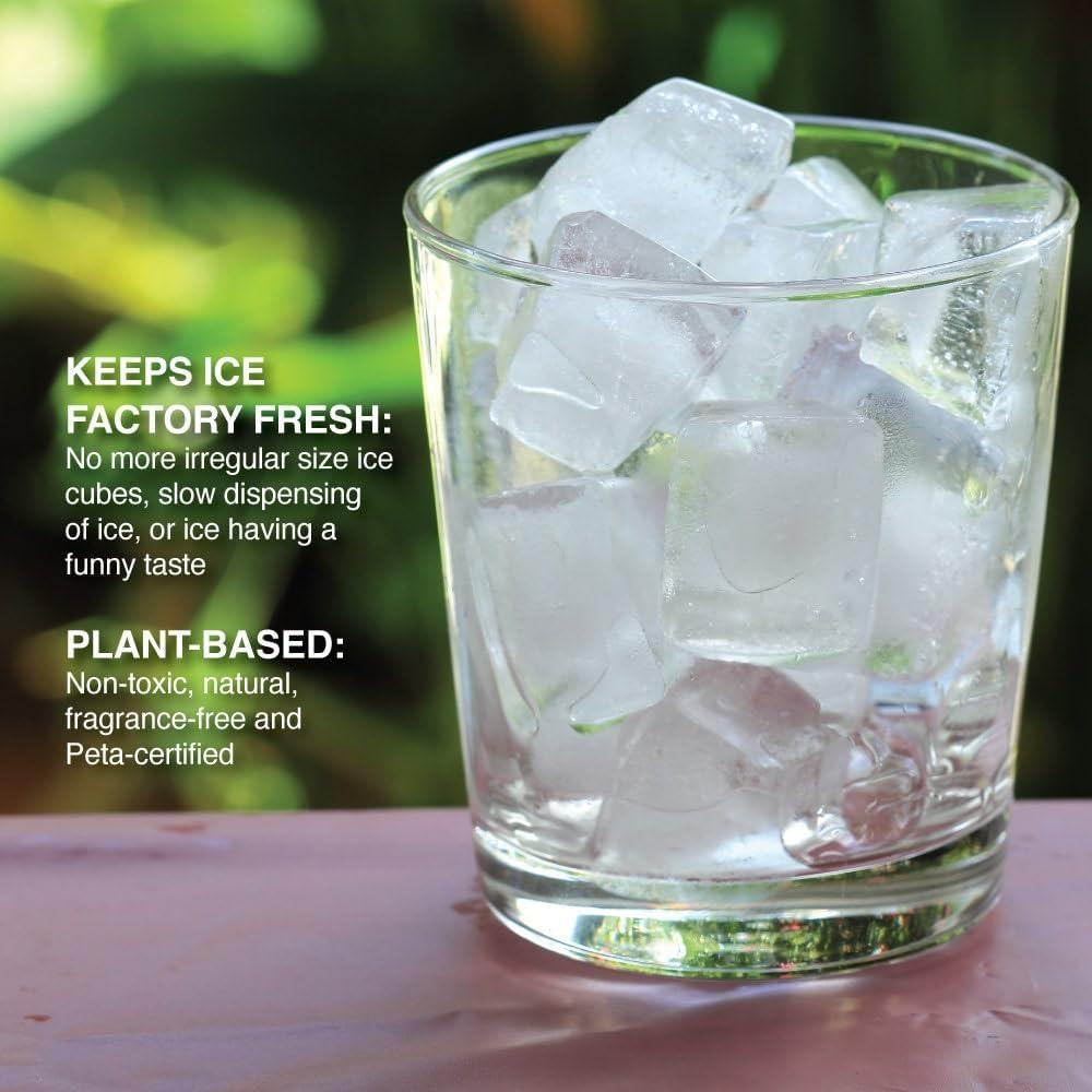 imageGinger Lily Farms Botanicals PlantBased Ice Maker Cleaner amp Descaler for All Ice Machines 32 Uses Safe for All Metals 1 Gallon 128 fl oz
