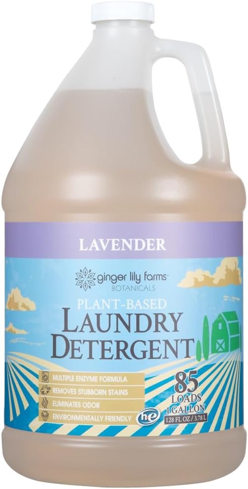 image:imageGinger Lily Farms Botanicals Laundry Detergent 100oz4pk Free amp ClearLavender