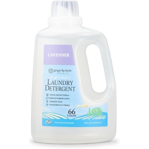 Ginger Lily Farms Botanicals Laundry Detergent, 100oz/4pk, Free & Clear(Lavender)
